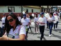 Marcha en Chinchiná contra la trata de personas