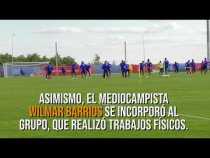 Tercer entrenamiento de la Selección Colombia en en el estadio Sviyaga de Kazán