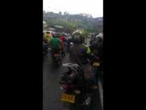 Accidente de tránsito doble calzada