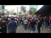 Asamblea y marcha de estudiantes de la Universidad Nacional, sede Manizales