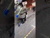 Cámaras de los estableciemntos graban las caídas en Anserma