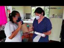 Enfermeras en Villamaría les llegan con medicamentos a las veredas