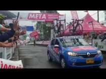 Llegada de la octava etapa del Clásico RCN en Chipre