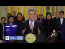 Iván Duque anuncia aislamiento total en Colombia