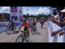 Bernardo Suaza, de Supergiros, ganó la primera etapa de la Vuelta a Colombia