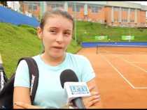 Mariana Ríos fue subcampeona en el Nacional de Tenis