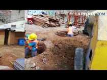 Empezaron las obras del deprimido en Campohermoso