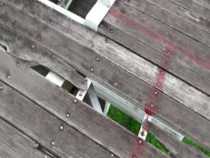 Puente peatonal sobre la Troncal de Occidente (Anserma) está averiado