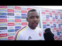 Entrevista a Jose Izquierdo en entrenamiento de la Selección Colombia en España