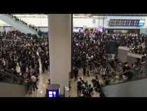 EFE: Protestas en el aeropuerto de Hong Kong