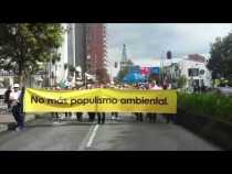 Marcha de los cascos por mi trabajo y vivienda en Manizales