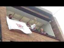 Colprensa: Jesús Santrich en sede de partido Farc