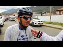 Salvador Moreno, de Supergiros Alcaldía de Manizales, sigue tercero en la Vuelta a Colombia