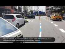 Señales de tránsito que desorientan en zona G de Milán