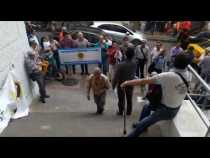 Siguen las protesta por cambios en zonas azules de Manizales