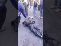 La comunidad lo salvó de quemarse en la vía Anserma - Manizales