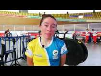 Luisa Fernanda Naranjo, bronce en ciclismo de pista