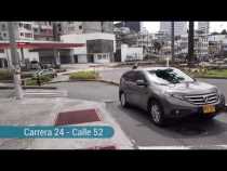 Para qué alineadores en el suelo, se quejan en Manizales