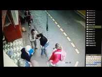 Caídas en calle semipeatonal de Anserma