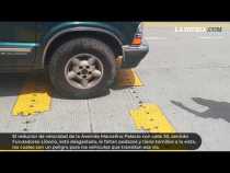 En la Avenida Marcelino Palacio se dañó el reductor