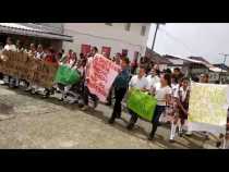 Manifestación en San Bartolomé