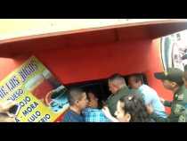 Policía y ciudadanos se enfrentan en Anserma