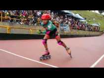 Festival infantil de patinaje en Manizales