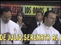 Séptimo aniversario Señor de los Milagros en Aranzazu