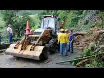 Vía Neira-Aranzazu, cerrada por derrumbe