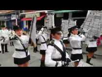 Desfile VI Concurso Nacional de Bandas en Villamaría