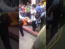 Accidente en la carrera 22 con 19 en Manizales