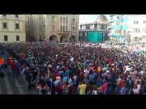 En la Plaza de Bolívar de Manizales celebran con Jorge Barón y el Show de las Estrellas