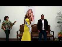 María Clara Ramírez Valencia recibió la banda de señorita Caldas