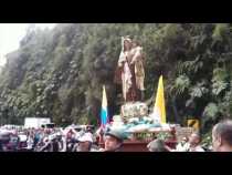 53 Procesión de la Virgen del Carmen a Cerro Bravo desde Manizales
