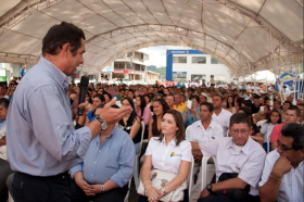 Germán Vargas Lleras en Chinchiná. 