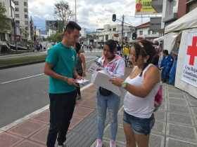 En la ciclovía de hoy, en sector de El Triángulo en Manizales, habrá un punto de inscripción.