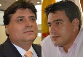 Concejal Ignacio Gómez y alcalde Jorge Eduardo Rojas. 