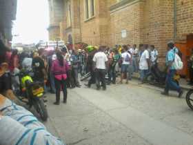 El Cuerpo de Bomberos del municipio atendió el hecho y trasladó al niño al Hospital Santa Teresita.