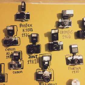 Un sitio con 300 cámaras de colección. Felipe Álvarez cuenta cómo las reunió. 