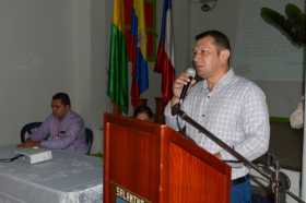 Luis German Noreña García, alcalde de Salamina. 