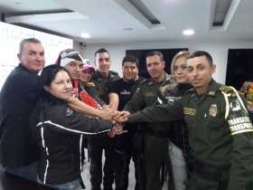 En la noche del martes se lanzó la Red de Moteros de Manizales. La conforman la Policía y 18 clubes de la ciudad.