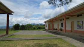 La soledad reina por estos días en la escuela de la vereda Bellavista, de Anserma.