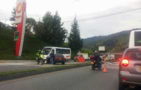 Accidente sin lesionados en la Panamericana 