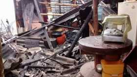 Las llamas consumieron una casa en Palestina (Caldas)