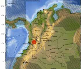 Se registró sismo de magnitud 4,8 en Bugalagrande (Valle)