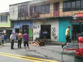 Incendio consumió enseres en Chinchiná (Caldas)