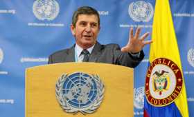 El jefe de los observadores internacionales, el general Javier Pérez Aquino, aseguró que para el 1 de agosto la ONU habrá almace