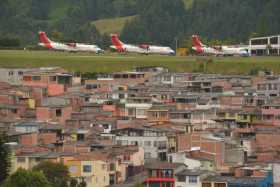 Foto | Freddy Arango | LA PATRIA Avianca tiene 14 trayectos diarios Bogotá - Manizales - Bogotá.