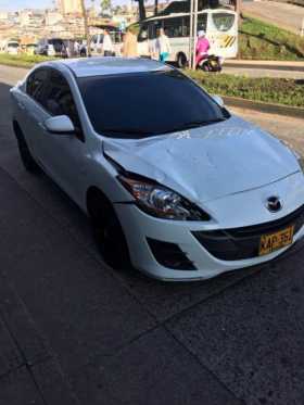 El carro del accidente