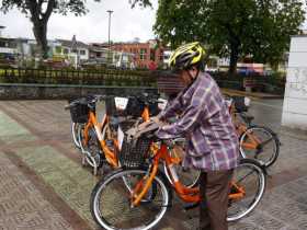 Bicicletas públicas.